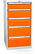 Schubladenschränke 1018 x 555 x 600 - 5x Schubladen